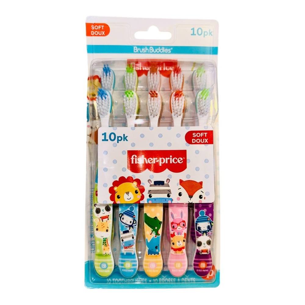New Fisher-Price 10pk toothbrush set